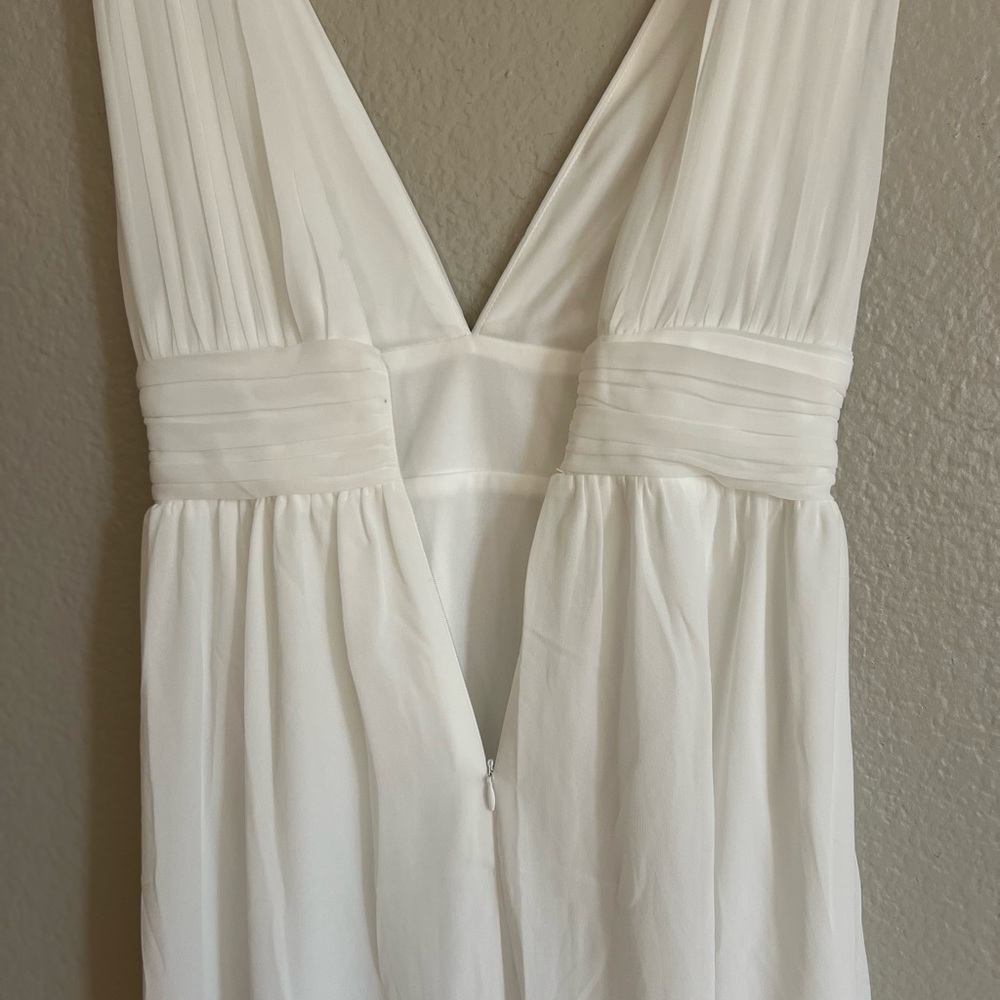 Heavenly Hues White Maxi Dress NWOT - Picture 7 of 8